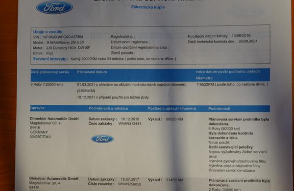 Ford Galaxy 2.0 TDCi 132kW Titanium KAMERA,NAVI, nabídka A105/20