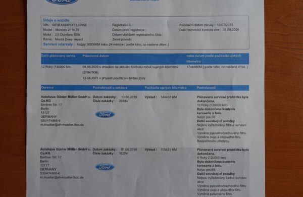 Ford Mondeo 2.0 TDCi Titanium Powershift LED, nabídka A133/20