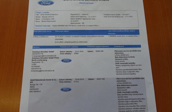 Ford Mondeo 2.0TDCi Titanium 132kW SYNC 3, NAVI, nabídka A167/21