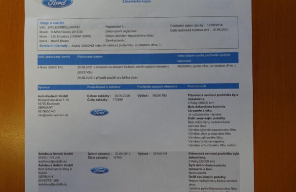 Ford S-MAX 2.0TDCi Titanium ZIMNÍ PAKET, nabídka A172/21