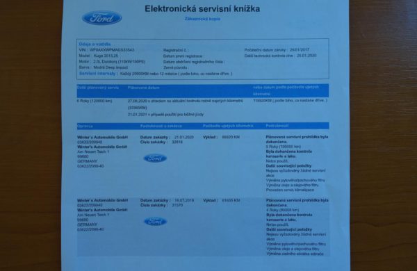 Ford Kuga 2.0 TDCi 4×4, SYNC 3, ZIMNÍ PAKET, nabídka A49/20