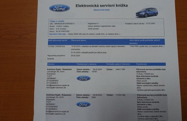 Ford Galaxy 140 kW, AT8, LED SVĚTLA, ACC, nabídka 438a8eb4-3e64-4d77-844d-9aad308e14f3